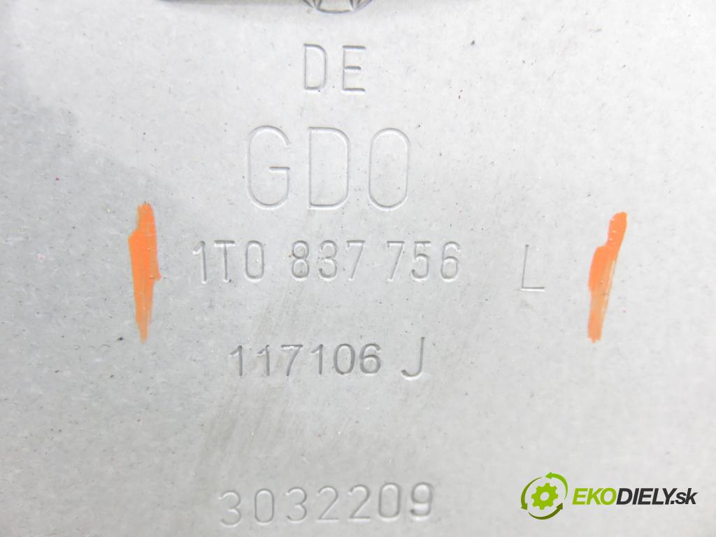 VW TOURAN (1T1, 1T2) MINIVAN 2004 100,00 2.0 TDI PD 16V 136 - AZV 1968,00 Mechanizmus okien 1T0837756L ; 1T1837462B ; 1T0959702