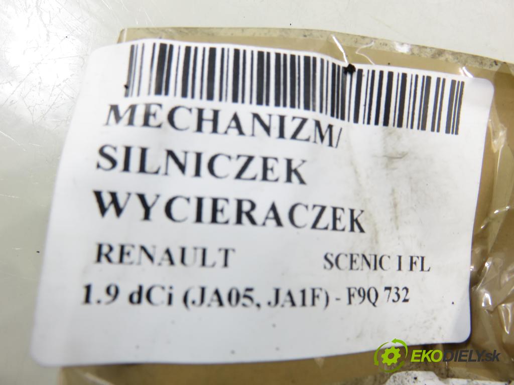 RENAULT SCENIC I (JA0/1_) MINIVAN 2001 75,00 1.9 dCi 102 - F9Q 732 1870,00 Motorček stieračov 0397020563 ; 8200106711