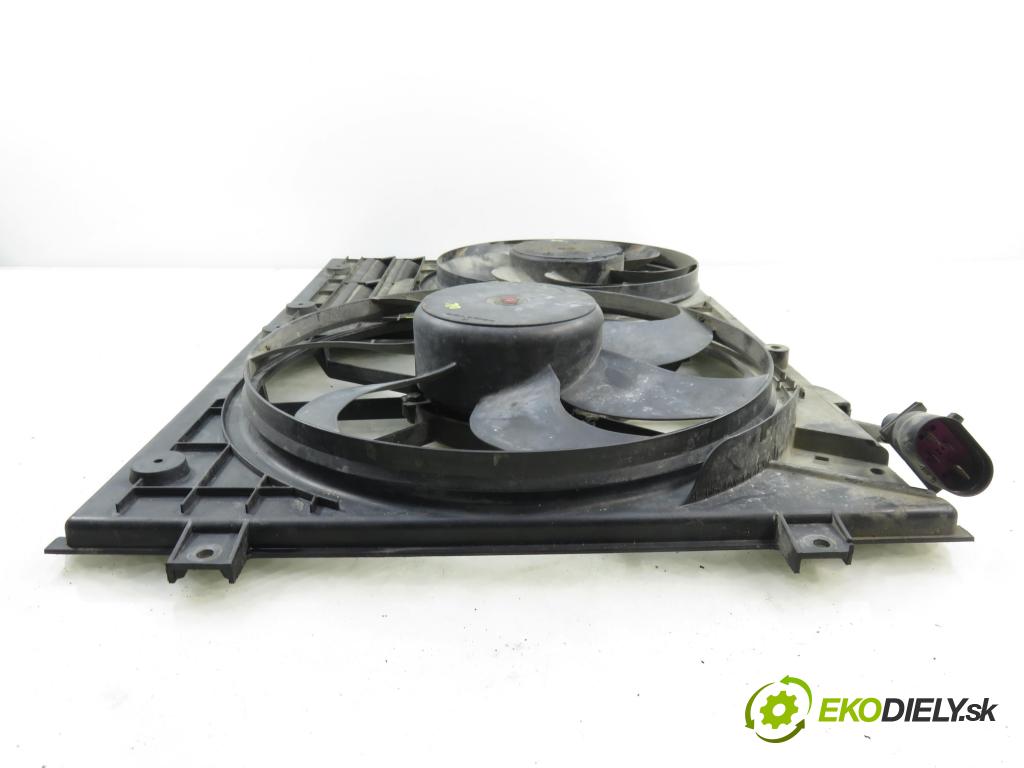 VW TOURAN (1T1, 1T2) MINIVAN 2004 100,00 2.0 TDI PD 16V 136 - AZV 1968,00 Ventilátor chladič klíma/voda 1K0121207BC ; 1K0121205AD
