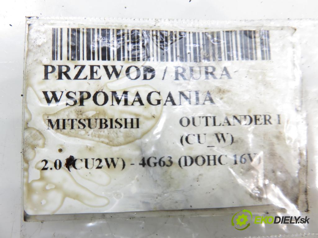 MITSUBISHI OUTLANDER I (CU_W) SUV 2005 100,00 2.0 (CU2W) - 4G63 (DOHC 16V) 1997,00 rúrka / Rúra servočerpadlo