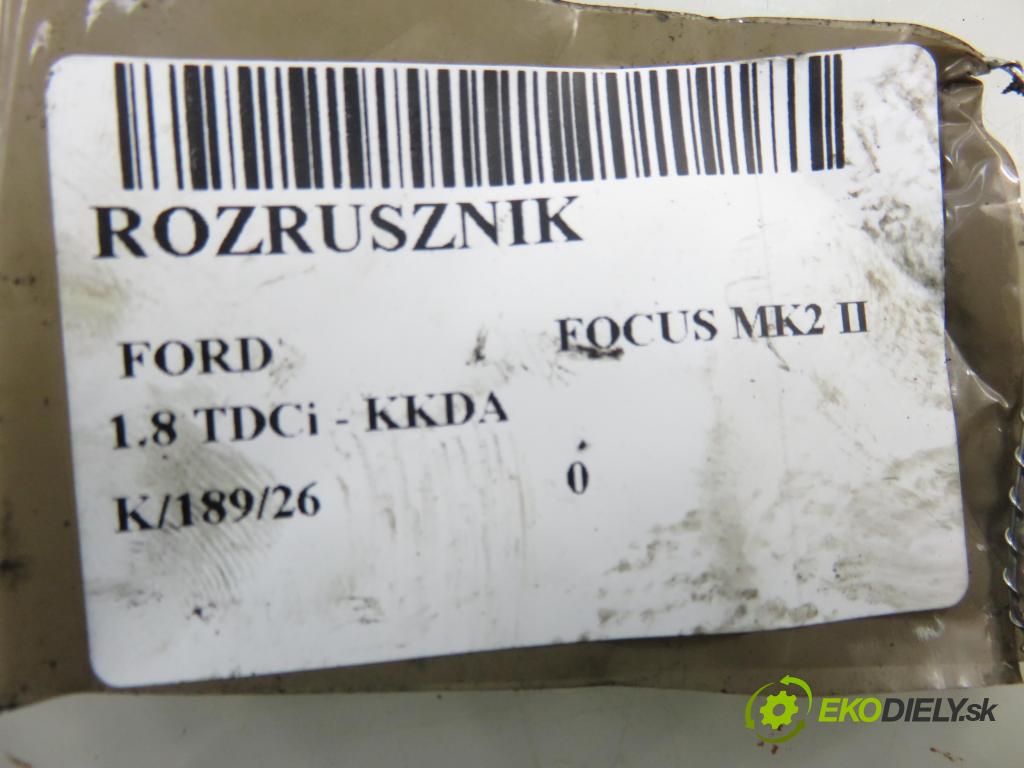 FORD FOCUS II (DA_, HCP) HB 2005 85,00 1.8 TDCi 115 - KKDA 1753,00 Štartér 4M5111000KC ; 0001109341 (Štartér)