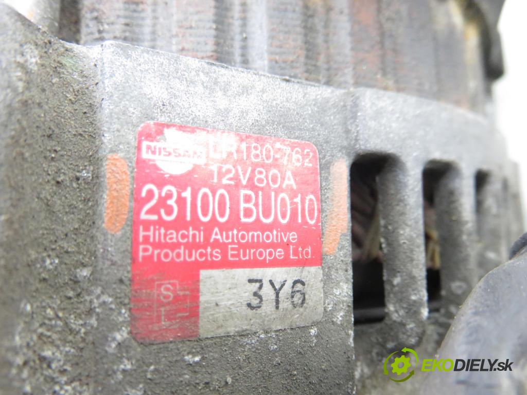 NISSAN PRIMERA (P12) LIFTBACK 2004 85,00 1.8 - QG18DE 1769,00 Alternátor 23100BU010 (Alternátor)