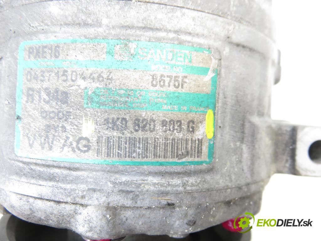 VW GOLF V (1K1) HB 2004 77,00 1.9 TDI PD 105 - BKC 1896,00 KOMPRESOR: klimatizace 1K0820803G (Kompresor klimatizace)