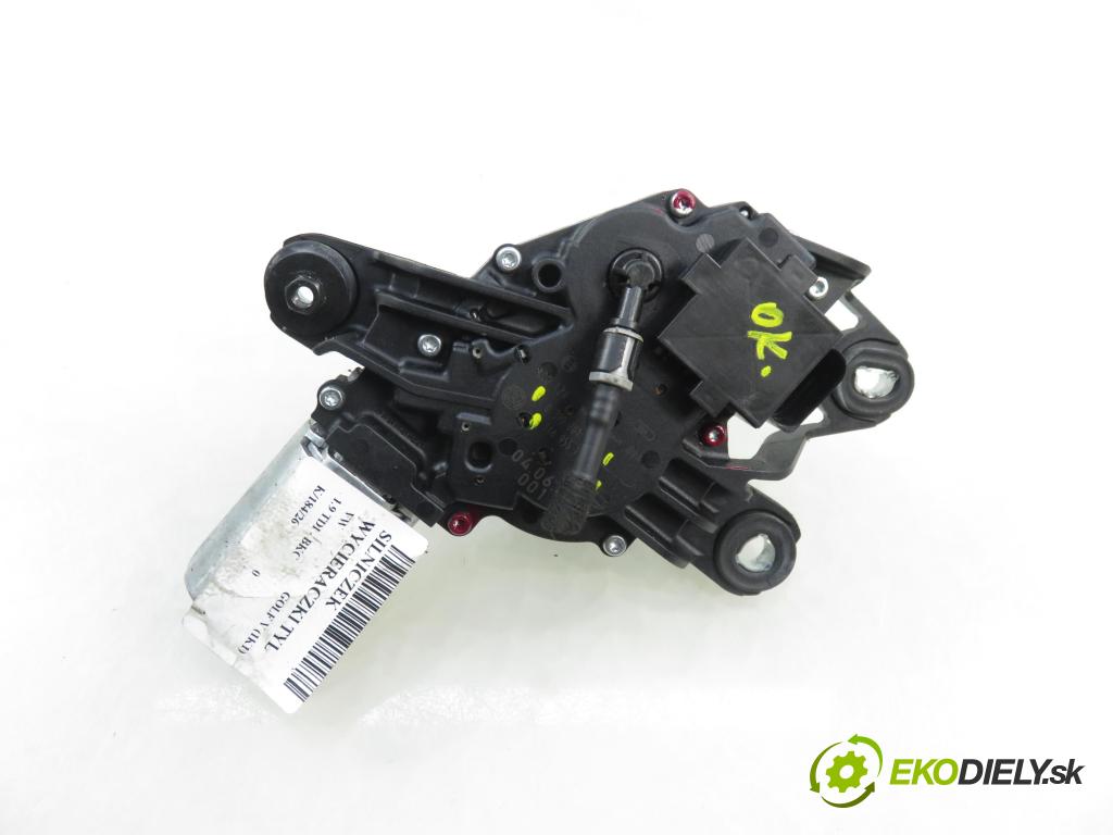 VW GOLF V (1K1) HB 2004 77,00 1.9 TDI PD 105 - BKC 1896,00 Motorček stierače zadné 1K6955711B ; 0390201800
