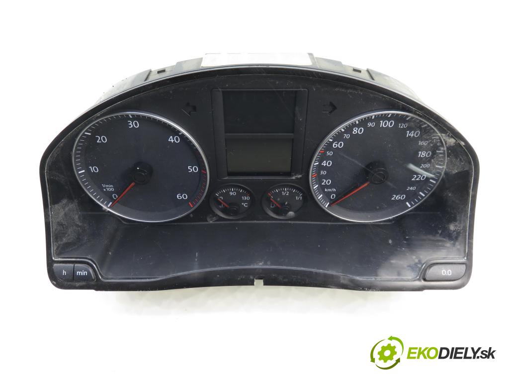 VW GOLF V (1K1) HB 2004 77,00 1.9 TDI PD 105 - BKC 1896,00 Prístrojovka elektrický 1K0920851B