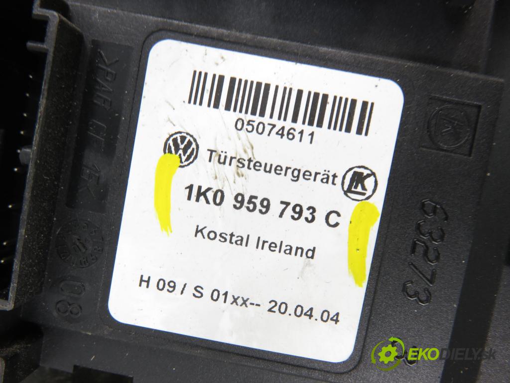 VW GOLF V (1K1) HB 2004 77,00 1.9 TDI PD 105 - BKC 1896,00 mechanismus oken 1K0955701E ; 1K0959793C