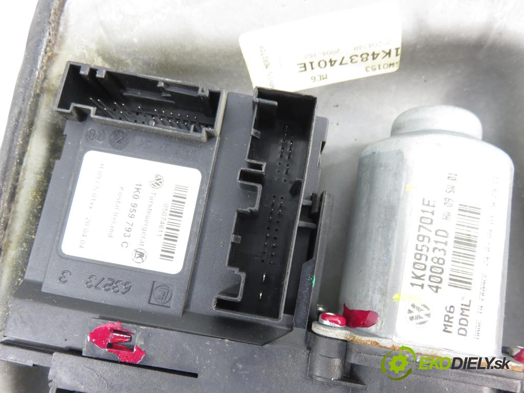 VW GOLF V (1K1) HB 2004 77,00 1.9 TDI PD 105 - BKC 1896,00 mechanismus oken 1K0955701E ; 1K0959793C