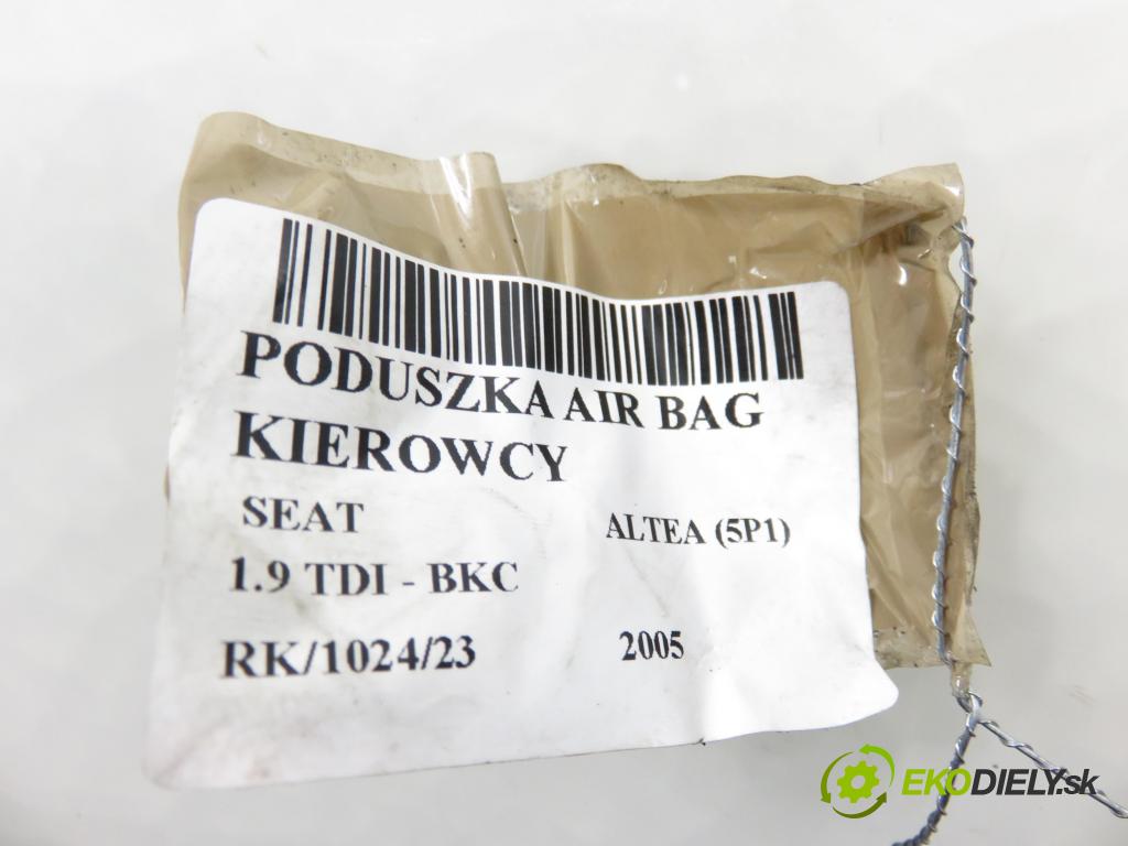 SEAT ALTEA (5P1) HB 2005 77,00 1.9 TDI - BKC 1896,00 AirBag air BAG volantu 6L0880201AF