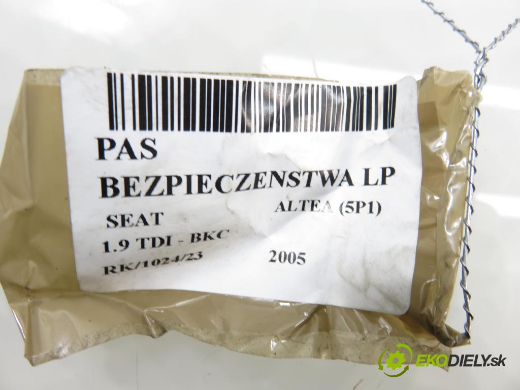 SEAT ALTEA (5P1) HB 2005 77,00 1.9 TDI - BKC 1896,00 držák BEZPEČNOST LP 5P0857705B