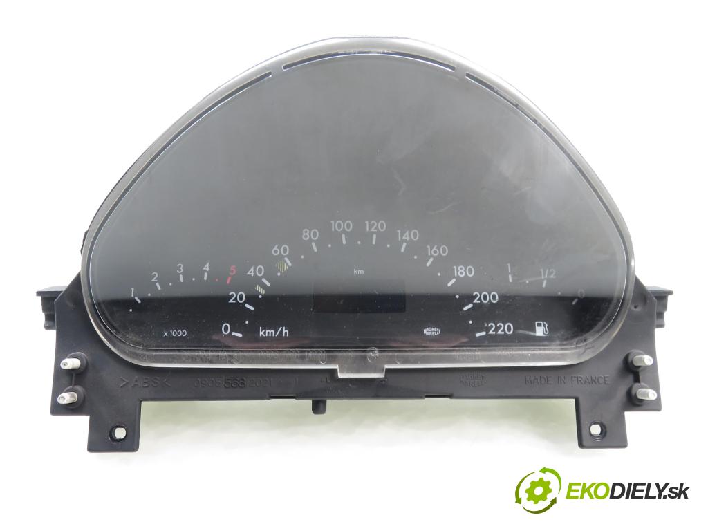 MERCEDES-BENZ VANEO (414) MINIVAN 2002 67,00 1.7 CDI (414.700) - OM 668.914 1689,00 Prístrojovka elektrický A4144461221