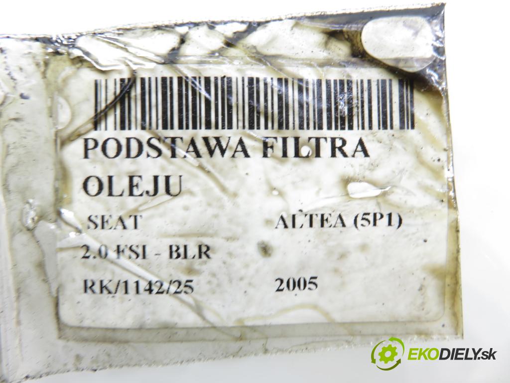 SEAT ALTEA (5P1) MINIVAN 2005 110,00 2.0 FSI - BLR 1984,00 Obal filtra oleja 06D115397G (Obal olejového filtra)