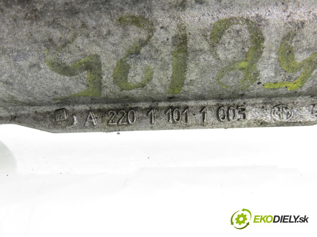 MERCEDES-BENZ KLASA S (W220) SEDAN 2003 191,00 S 400 CDI V8 260 - OM 628.960 3996,00 Riadenie ZE riadením 2204602500