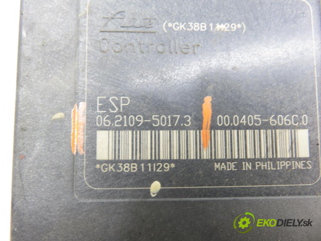 MAZDA 5 (CR19) MINIVAN 2009 105,00 2.0 MZR-CD 143 - RF7J 1998,00 Pumpa ABS 06210950173 ; 06210206234 (Pumpa ABS)