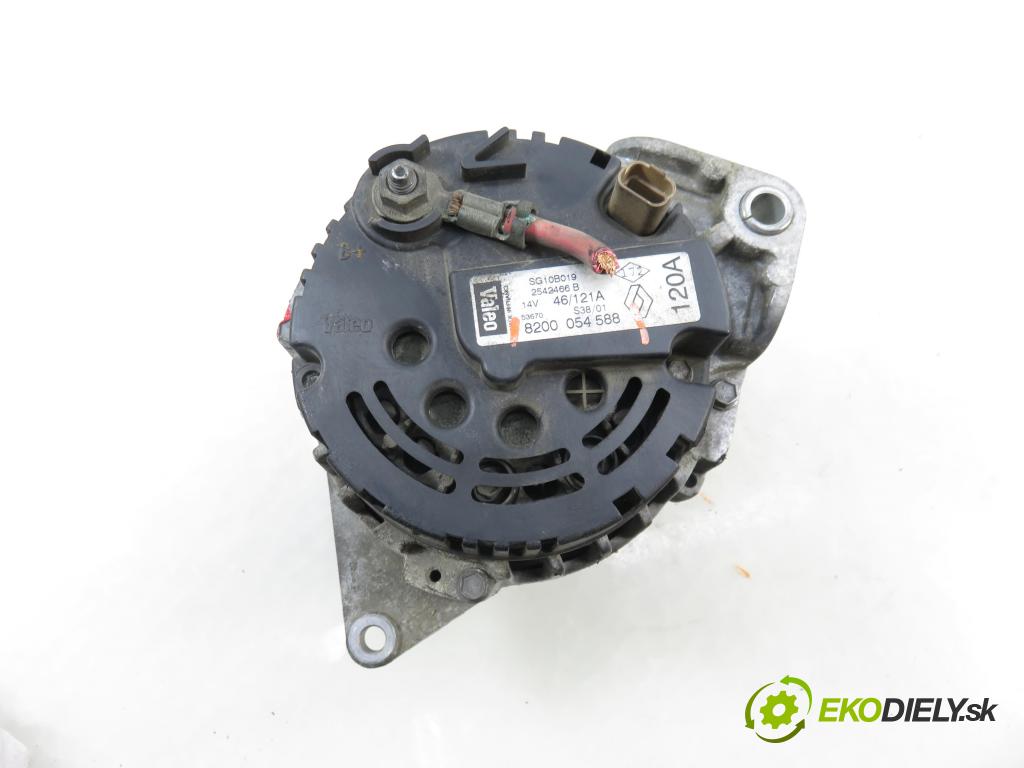 RENAULT SCENIC I (JA0/1_) MINIVAN 2001 75,00 1.9 dCi 102 - F9Q 732 1870,00 Alternátor 8200054588 (Alternátor)