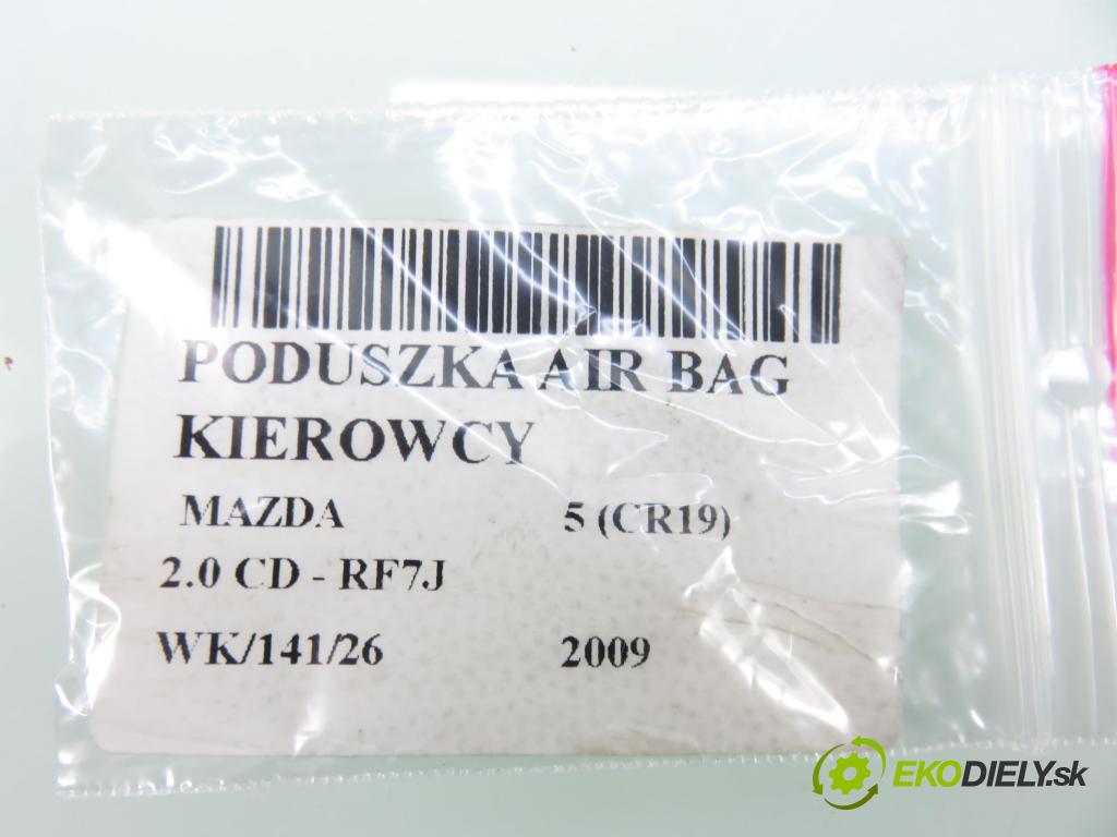 MAZDA 5 (CR19) MINIVAN 2009 105,00 2.0 MZR-CD 143 - RF7J 1998,00 AirBag air BAG volantu AAA041027