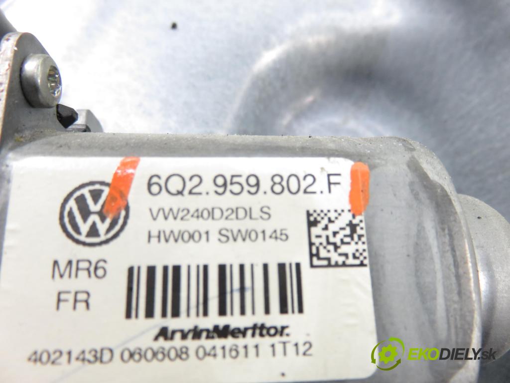 VW POLO (9N_) HB 2008 51,00 1.4 TDI - BNM 1422,00 Mechanizmus okien 6Q2959802F