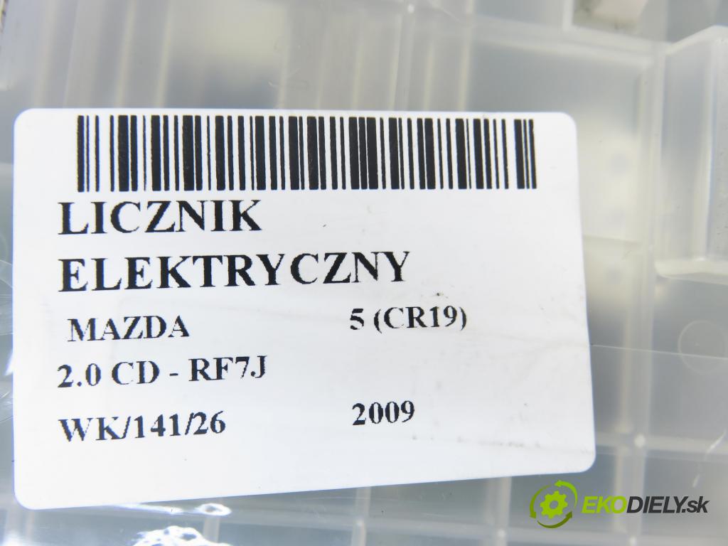 MAZDA 5 (CR19) MINIVAN 2009 105,00 2.0 MZR-CD 143 - RF7J 1998,00 Prístrojovka elektrický PGCD98