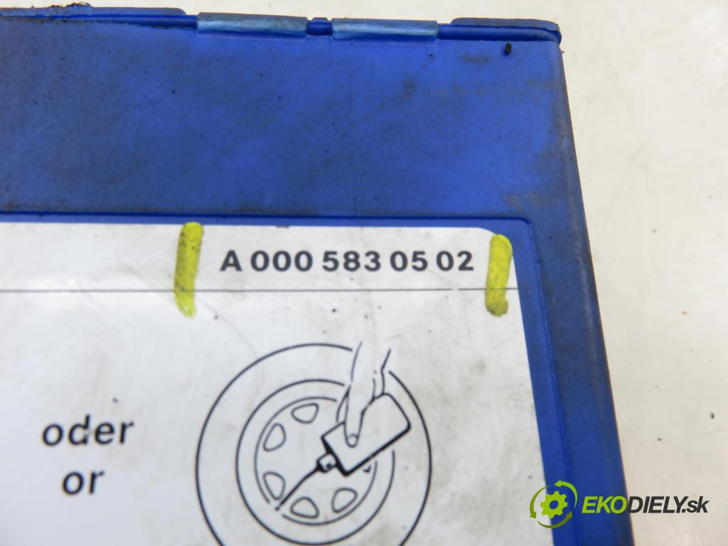 MERCEDES-BENZ VANEO (414) MINIVAN 2002 67,00 1.7 CDI (414.700) - OM 668.914 1689,00 Kompresor 0005830502