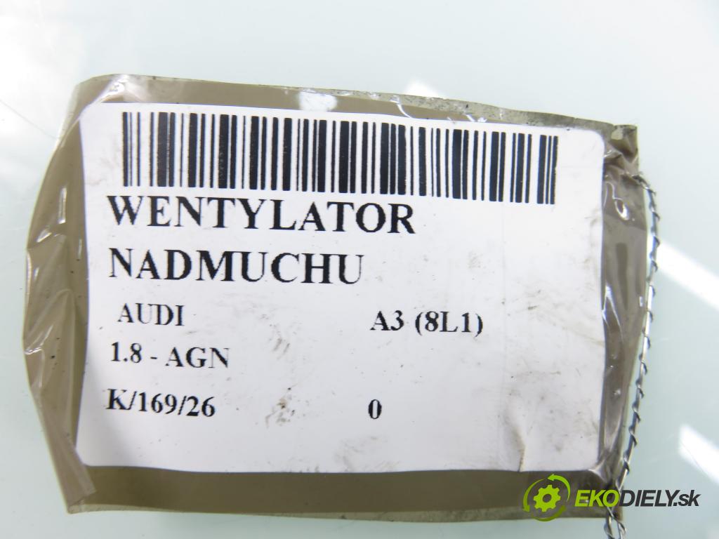 AUDI A3 (8L1) HB 2001 92,00 1.8 - AGN 1781,00 Ventilátor vetráku 1J1819021B