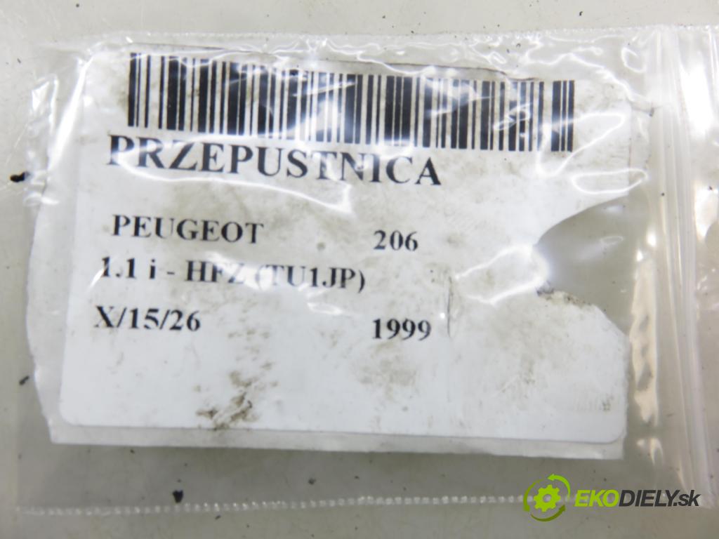 PEUGEOT 206 liftback (2A/C) HB 1999 44,00 1.1 60 - HFZ 1124,00 Škrtiaca klapka  (Škrtiaca klapka)
