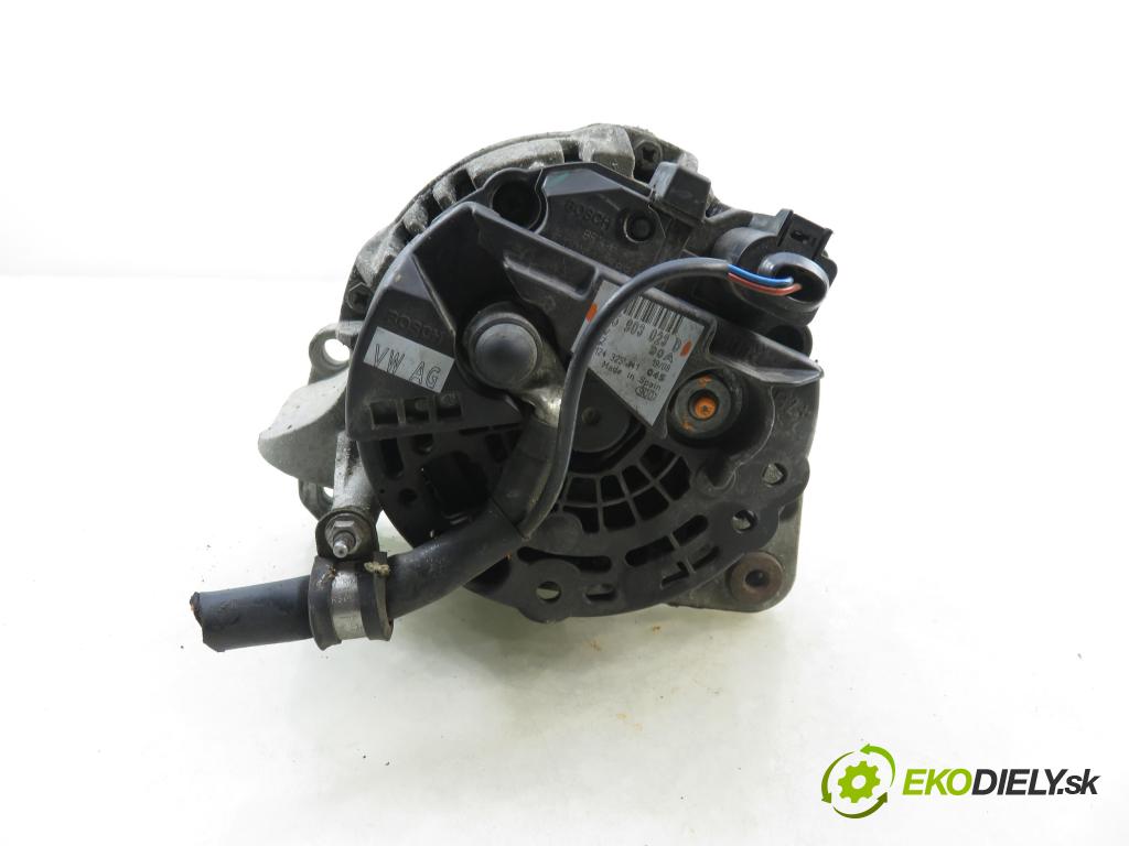 VW POLO (9N_) HB 2008 51,00 1.4 TDI - BNM 1422,00 Alternátor 045903023D (Alternátor)