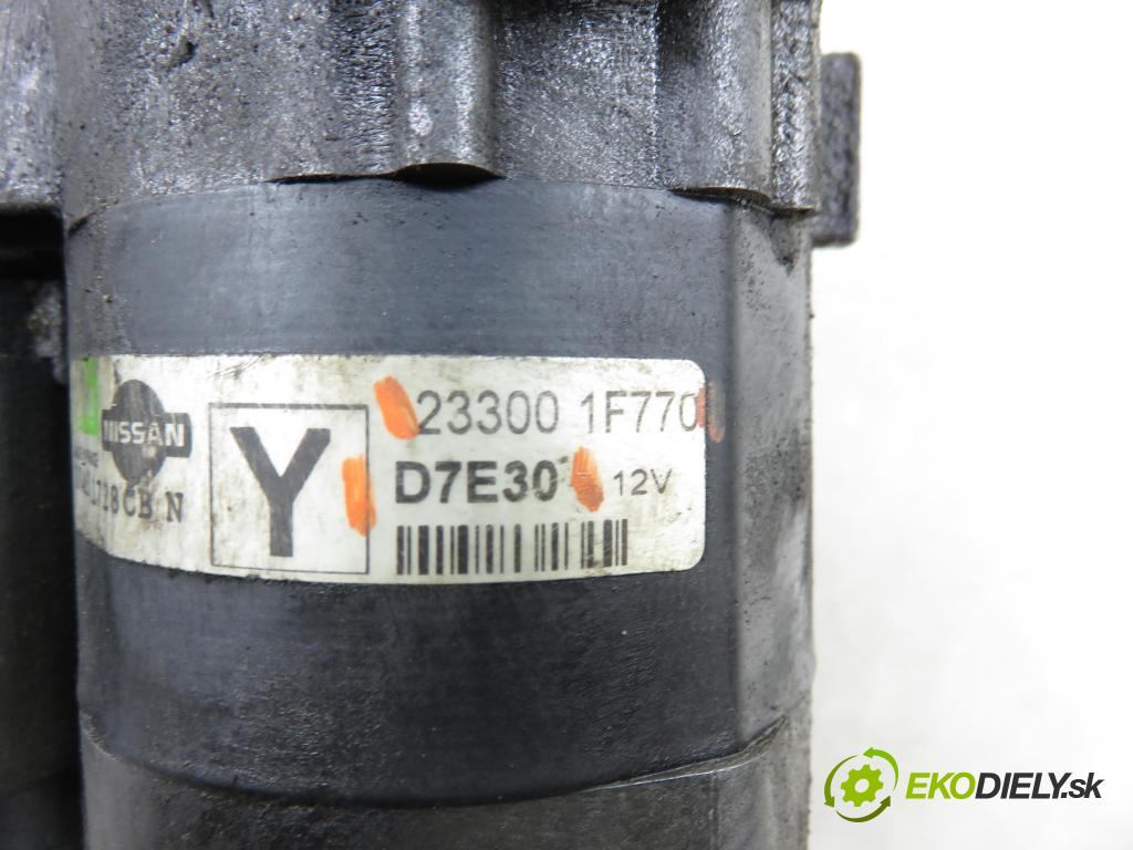 NISSAN MICRA III (K12) HB 2004 65,00 1.3 - CGA3DE 1348,00 Štartér 233001F770 ; D7E30 (Štartér)