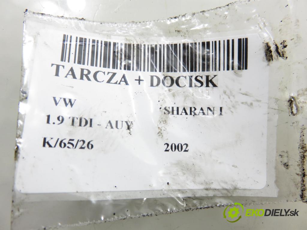 VW SHARAN (7M8, 7M9, 7M6) VAN 2002 85,00 1.9 TDI PD 115 - AUY 1896,00 Lamela kotúč + brzdič 124028510