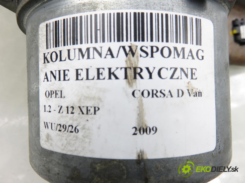 OPEL CORSA D Van HB 2009 0,00 1.2 - Z 12 XEP 1229,00 SLOUPEC / PODPORA elektrický 13290385