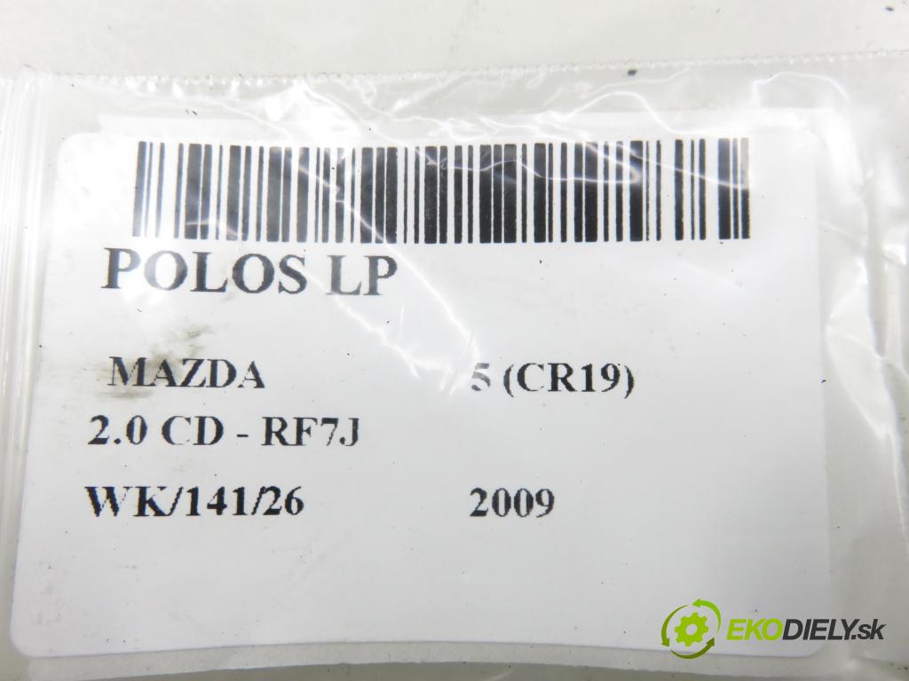 MAZDA 5 (CR19) MINIVAN 2009 105,00 2.0 MZR-CD 143 - RF7J 1998,00 Poloos LP