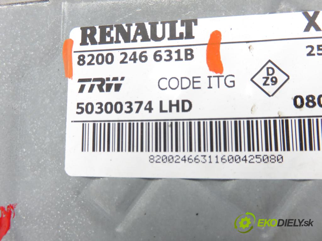 RENAULT MEGANE II (BM0/1_, CM0/1_) HB 2004 72,00 1.4 16V (BM0B, CM0B) - K4J 730 1390,00 SLOUPEC / PODPORA elektrický 8200246631B