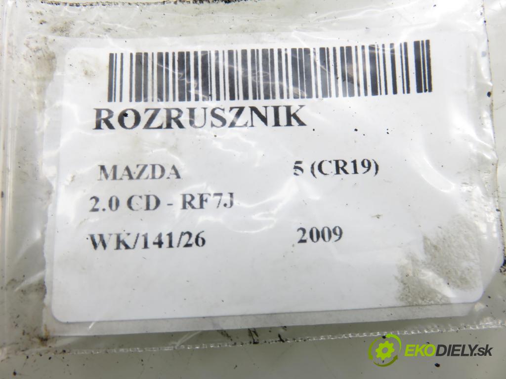 MAZDA 5 (CR19) MINIVAN 2009 105,00 2.0 MZR-CD 143 - RF7J 1998,00 Štartér M002T88671 (Štartér)
