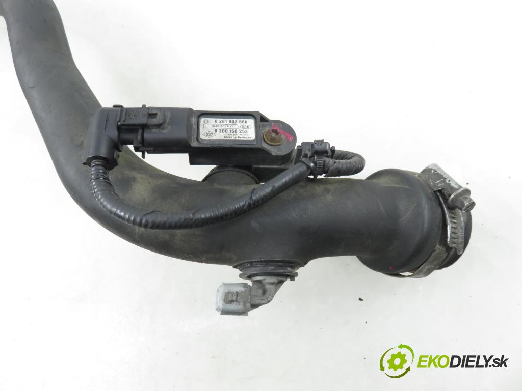 RENAULT MODUS / GRAND MODUS (F/JP0_) MINIVAN 2010 63,00 1.5 dCi (FP0F, JP0F) - K9K 766 1461,00 Rúra intercoolera turba 8200468372 ; 8200468372C