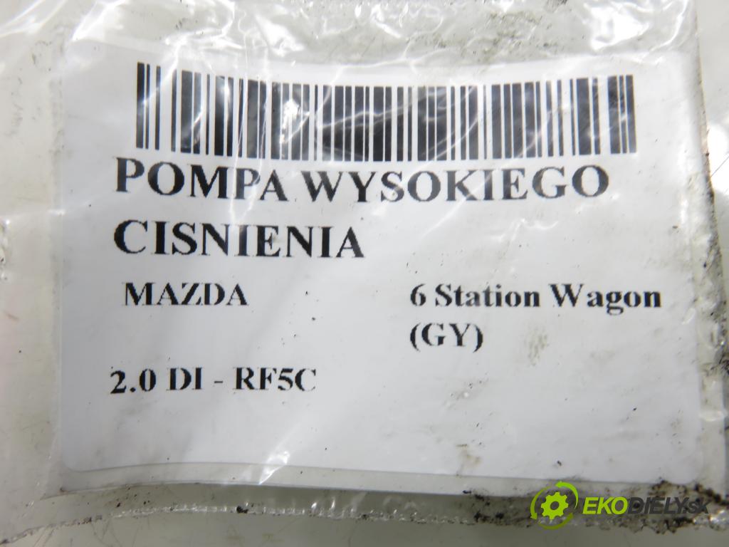 MAZDA 6 Station Wagon (GY) KOMBI 2006 89,00 2.0 DI 121 - RF5C 1998,00 Pumpa vysokého tlaku 2940000420 ; RF7J13800A