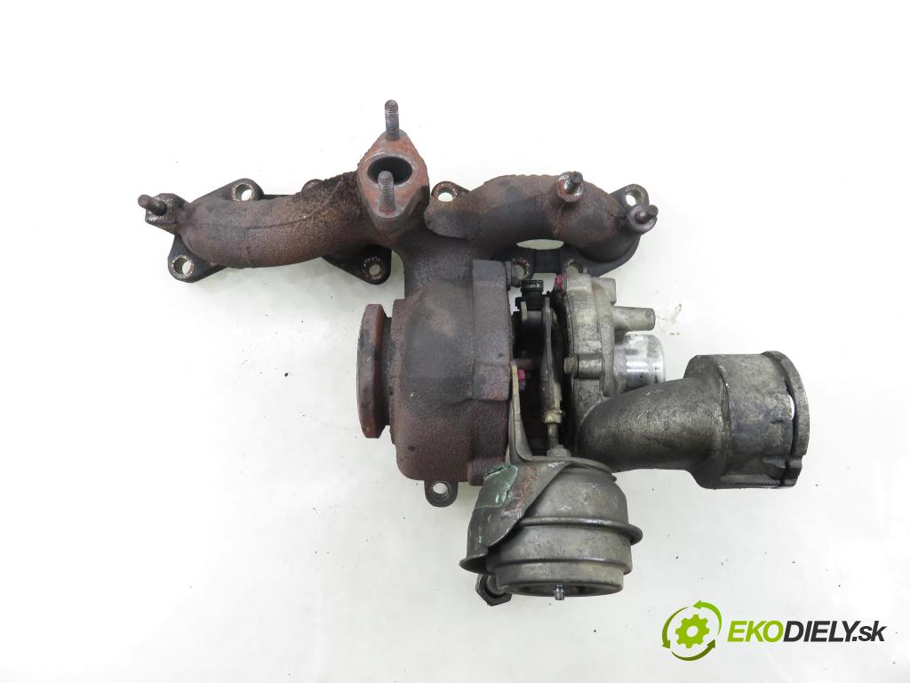 VW TOURAN (1T1, 1T2) MINIVAN 2004 100,00 2.0 TDI PD 16V 136 - AZV 1968,00 RYCHLONABÍJEČKA: 03G253019A (Kompletní turbodmychadlo)
