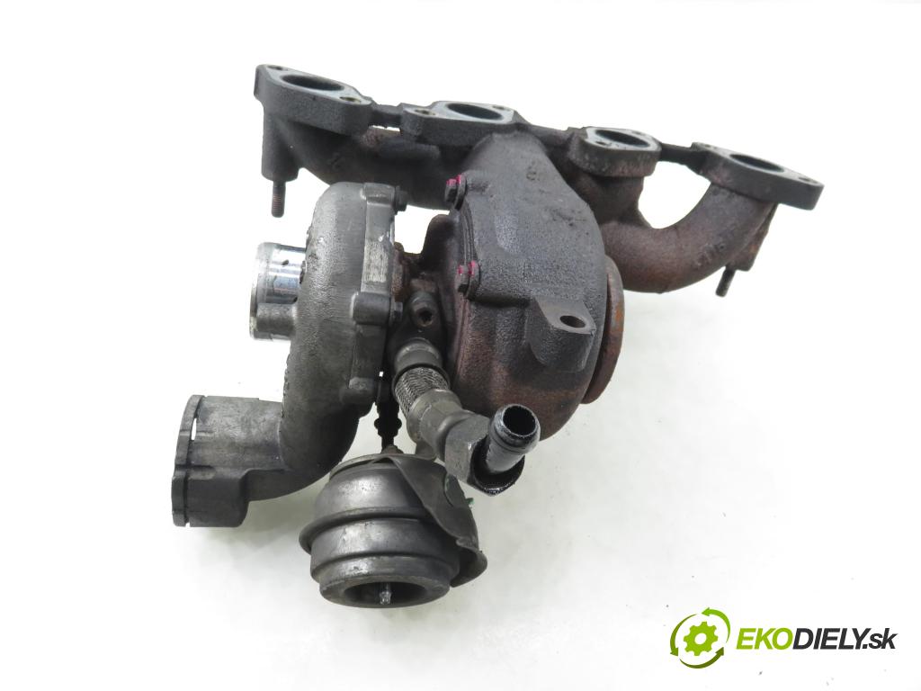 VW TOURAN (1T1, 1T2) MINIVAN 2004 100,00 2.0 TDI PD 16V 136 - AZV 1968,00 RYCHLONABÍJEČKA: 03G253019A (Kompletní turbodmychadlo)