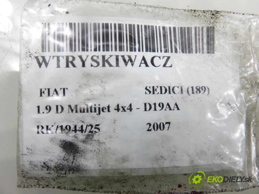 FIAT SEDICI (189_) CROSSOVER 2007 88,00 1.9 D Multijet 120 4x4 - D19AA 1910,00 vstrekovač 0445110276 (Vstrekovač paliva)