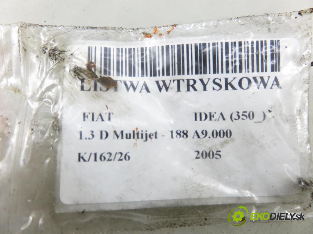 FIAT IDEA (350_) HB 2005 0,00 1.3 D Multijet - 188 A9.000 1248,00 Lišta vstrekovacia 46817523 ; 0445214044 ; 0281002531 (Vstrekovacia lišta)