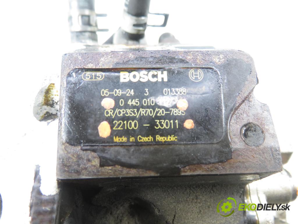 TOYOTA YARIS (_P1_) HB 2002 55,00 1.4 D-4D (NLP10_) - 1ND-TV 1364,00 pumpa vysokého TLAK: 2210033011 ; 0445010112