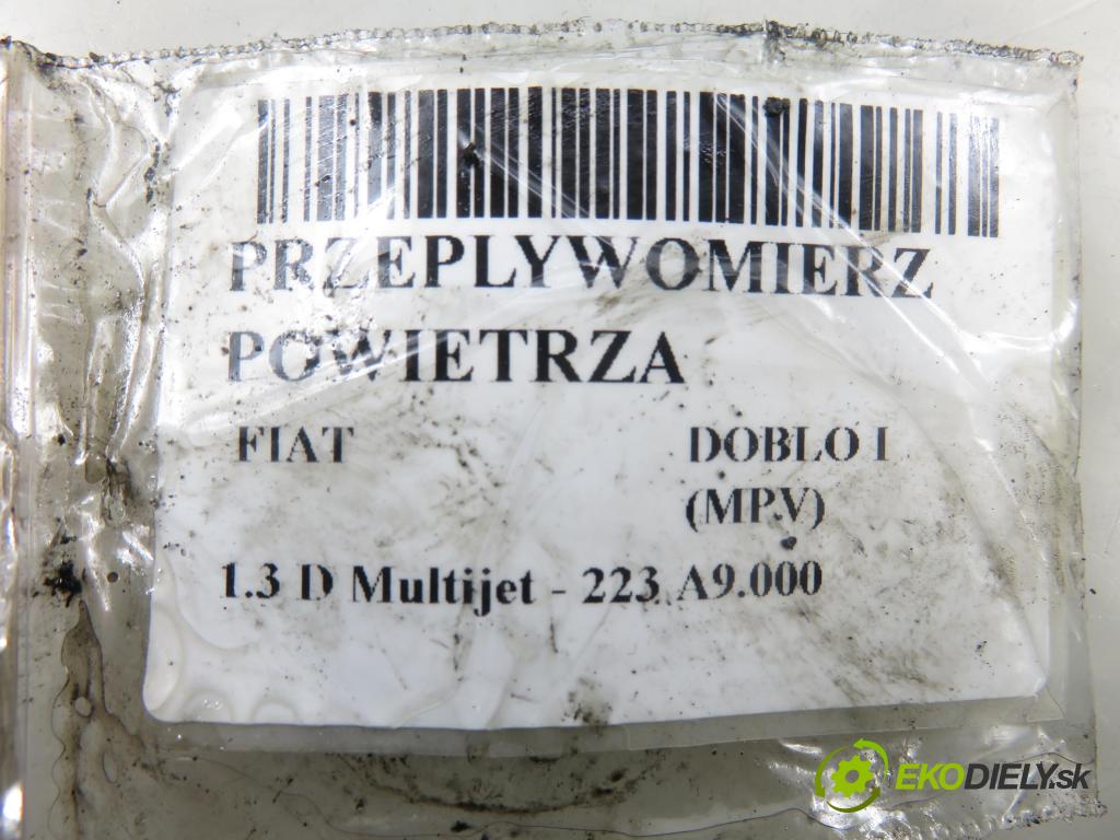 FIAT DOBLO nadwozie wielkoprzestrzenne (MPV) (119_, 223_) KOMBIVAN 2006 62,00 1.3 D Multijet - 223 A9.000 1248,00 váha vzduchu vzduchu 0281002792 ; F00C208032