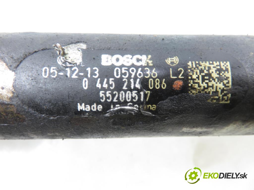 FIAT DOBLO nadwozie wielkoprzestrzenne (MPV) (119_, 223_) KOMBIVAN 2006 62,00 1.3 D Multijet - 223 A9.000 1248,00 Lišta vstrekovacia 55200517 ; 0281002507 ; 0445214086 (Vstrekovacia lišta)