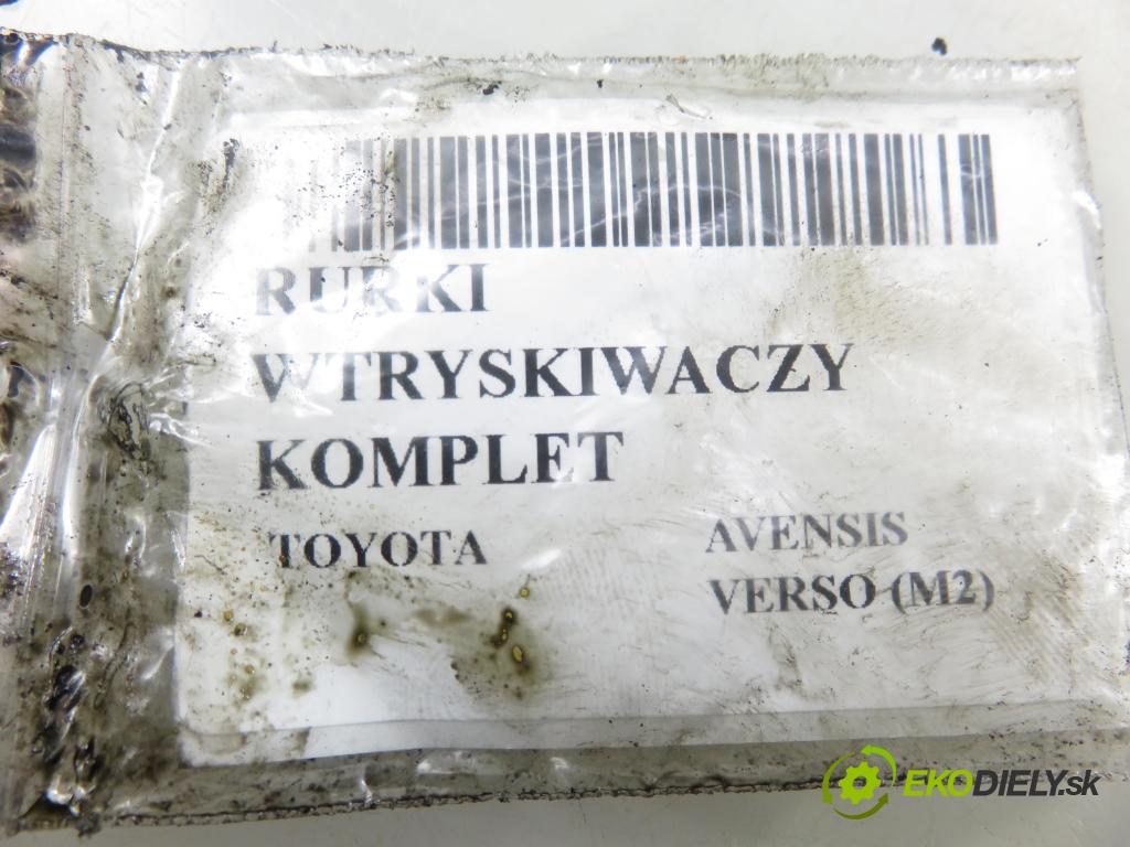 TOYOTA AVENSIS VERSO (_M2_) MINIVAN 2004 85,00 2.0 D (CLM20_) - 1CD-FTV 1995,00 rúrky VSTREKOVAČE: 