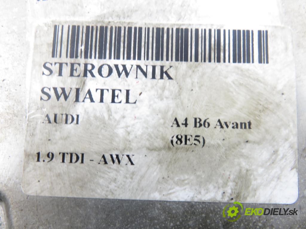 AUDI A4 Avant (8E5, B6) KOMBI 2002 96,00 1.9 TDI - AWX 1896,00 řídící jednotka světla 8E0907279F