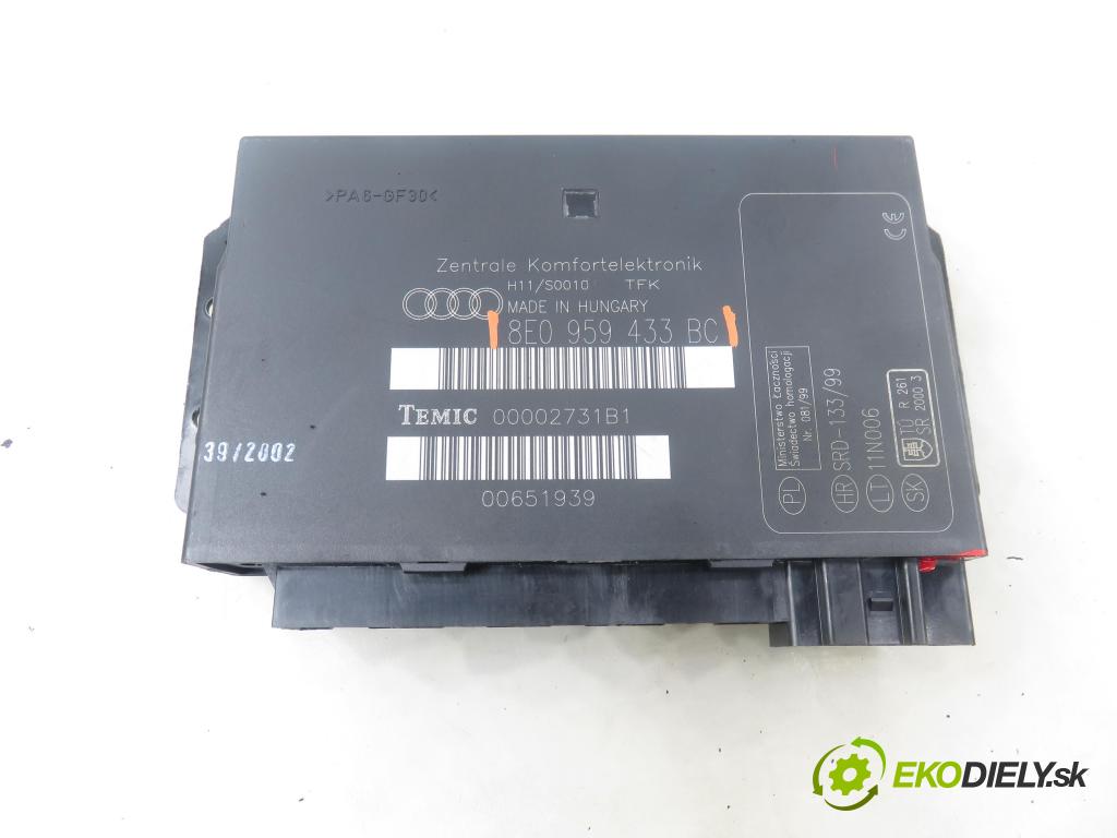 AUDI A4 Avant (8E5, B6) KOMBI 2002 96,00 1.9 TDI - AWX 1896,00 MODUL komfortu 8E0959433BC