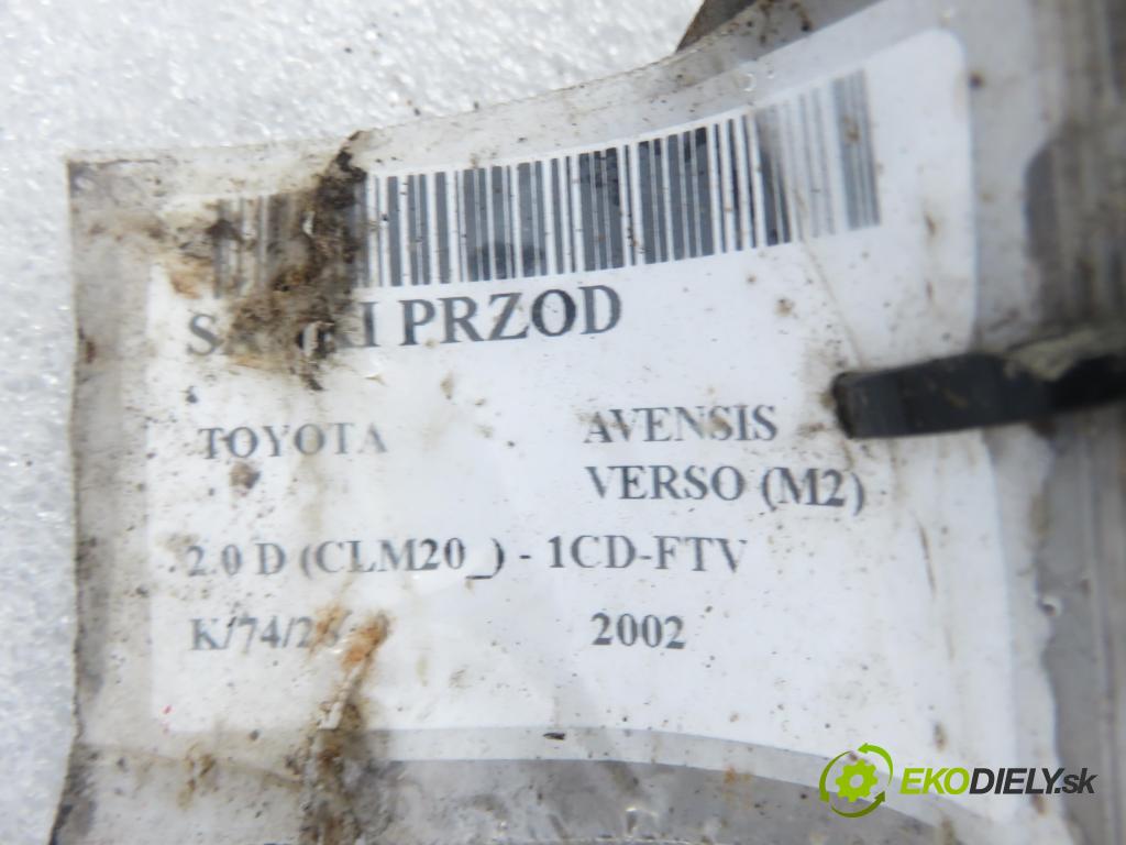 TOYOTA AVENSIS VERSO (_M2_) MINIVAN 2002 85,00 2.0 D (CLM20_) - 1CD-FTV 1995,00 predný