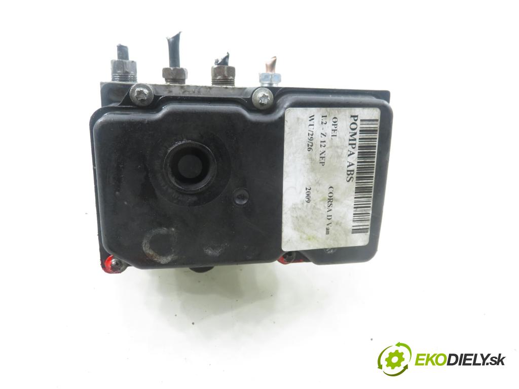 OPEL CORSA D Van HB 2009 0,00 1.2 - Z 12 XEP 1229,00 pumpa ABS 0265800796 (Pumpa ABS)