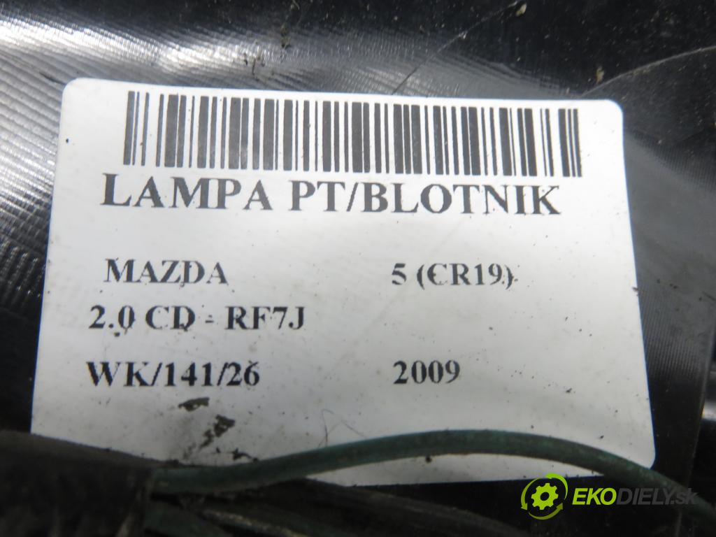 MAZDA 5 (CR19) MINIVAN 2009 105,00 2.0 MZR-CD 143 - RF7J 1998,00 světlo pravé zadní 