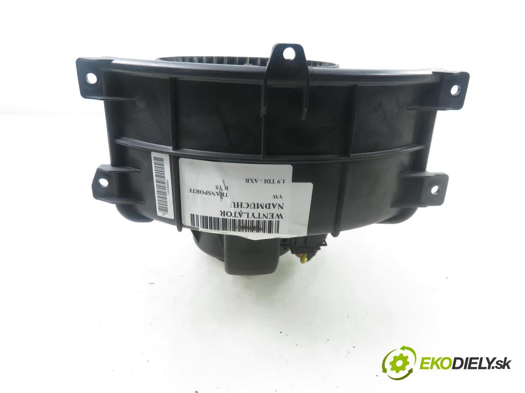 VW TRANSPORTER V Skrzynia (7HA, 7HH, 7EA, 7EH) FURGON 2004 77,00 1.9 TDI PD 105 - AXB 1896,00 ventilátor větráku 7E1820021 ; 44610111