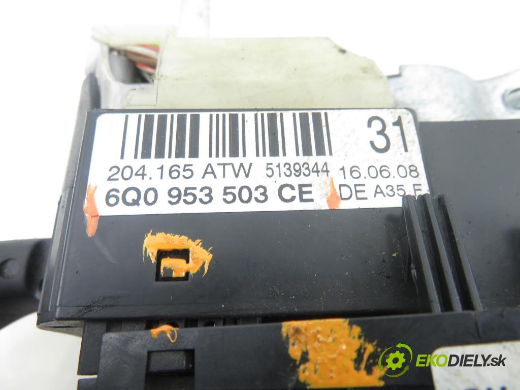 VW POLO (9N_) HB 2008 51,00 1.4 TDI - BNM 1422,00 páčka/prepínač 6Q0953503CE