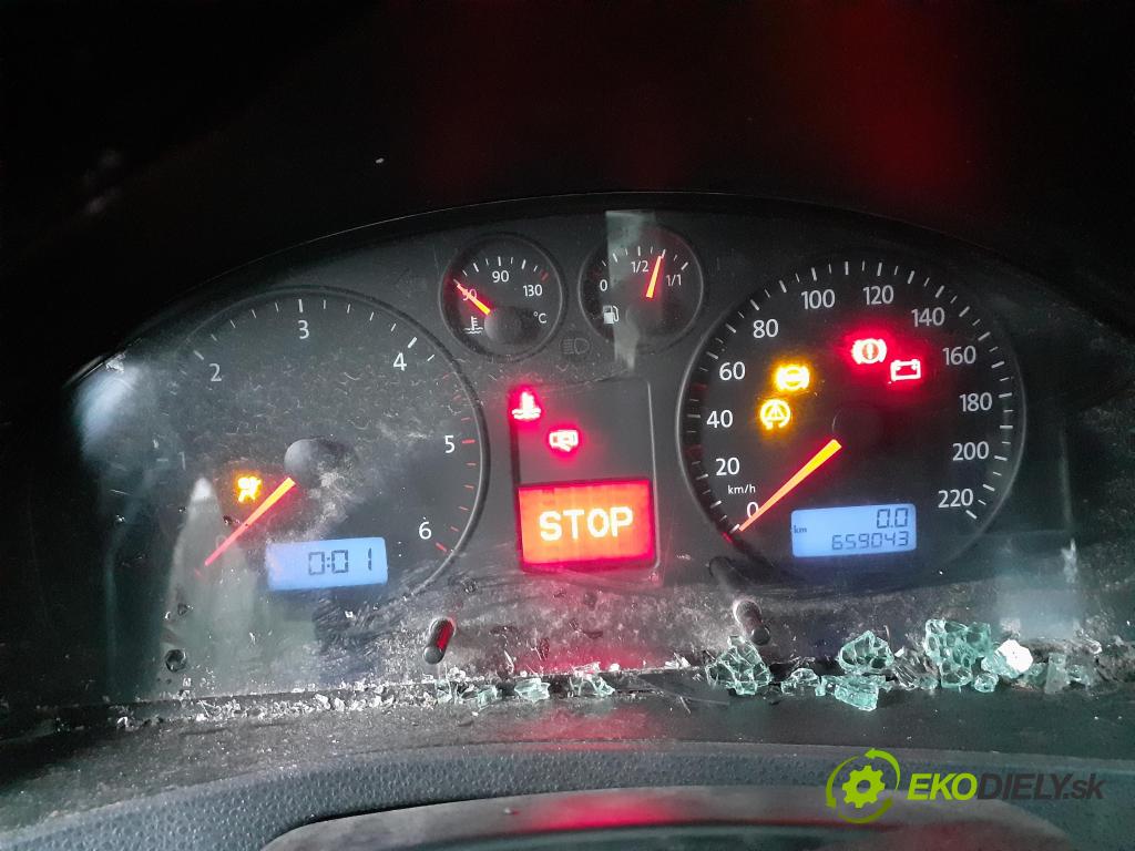 VW TRANSPORTER V Skrzynia (7HA, 7HH, 7EA, 7EH) FURGON 2004 77,00 1.9 TDI PD 105 - AXB 1896,00 Prístrojovka elektrický 7H0920860L