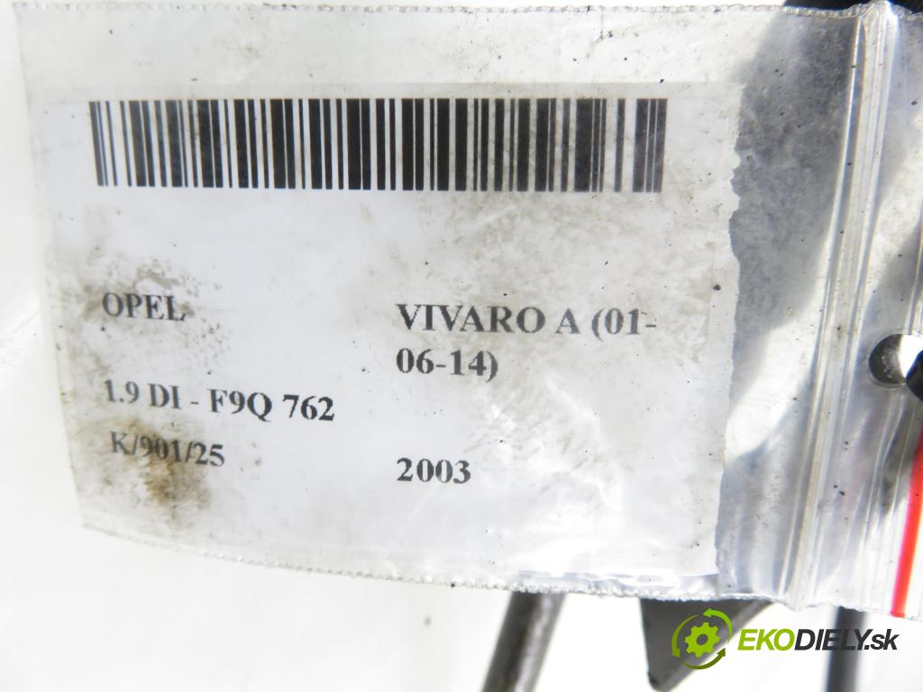 OPEL VIVARO A Autobus (X83) BUS 2003 60,00 1.9 DCI 80 - F9Q 762 1870,00 trubka / Rúra servočerpadlo 207650D